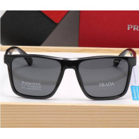 Стильные мужские солнцезащитные очки Pr (69053) black